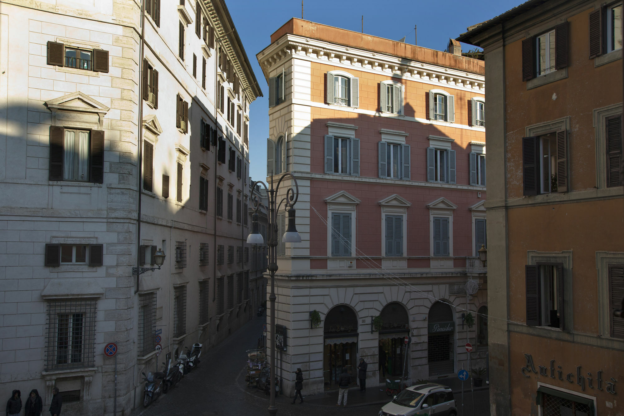 Apartmán Casa A Palazzo Borghese Řím Exteriér fotografie